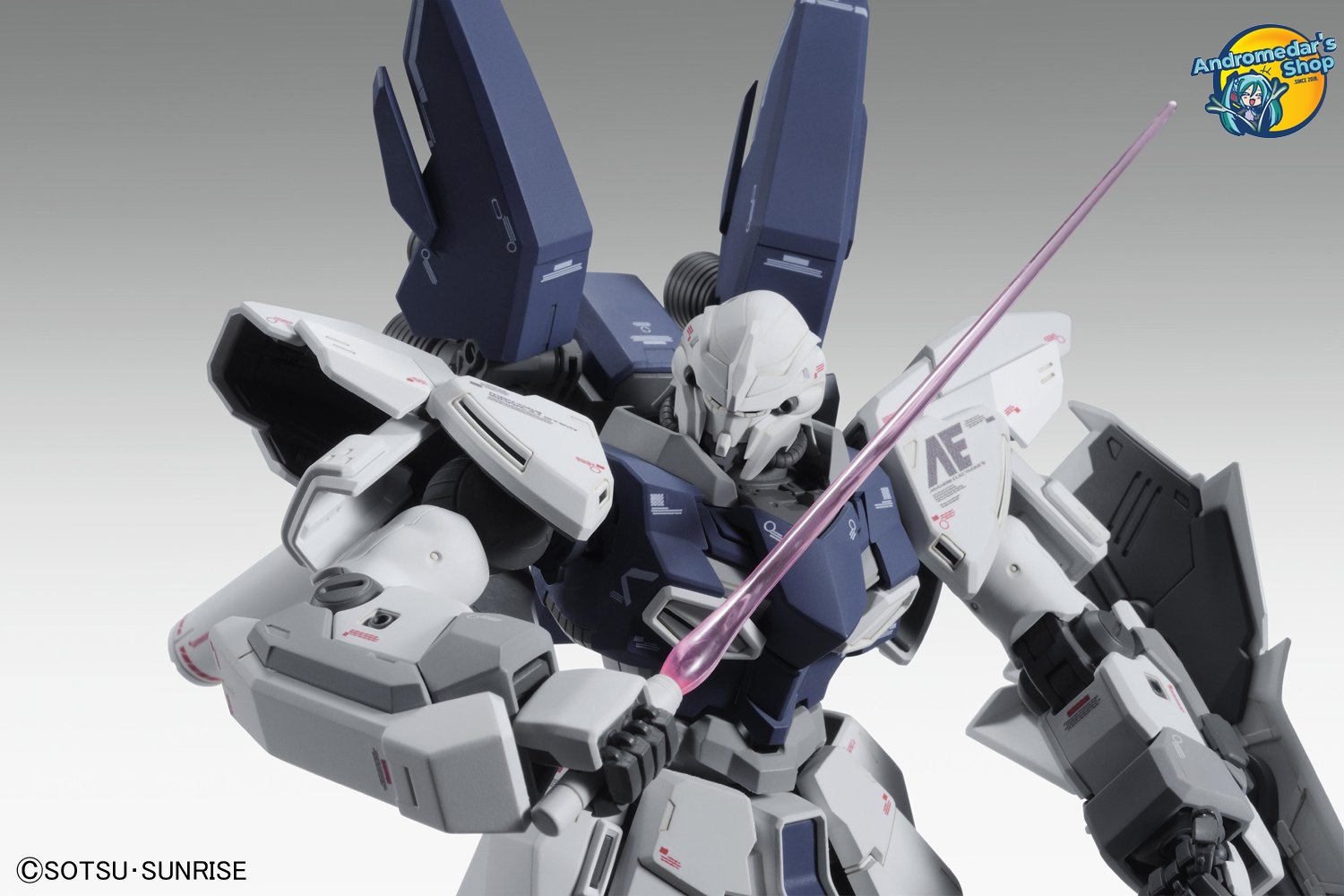 [Bandai] Mô hình lắp ráp Gundam UC (Unicorn) Master Grade 1/100 MG MSN-06S Sinanju Stein Ver. Ka Model Kits