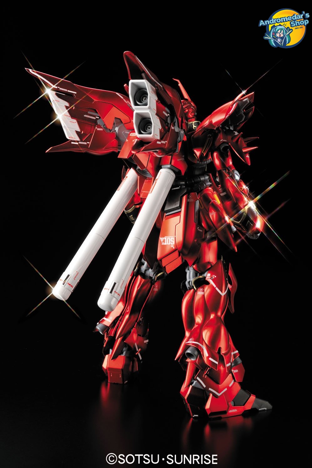 [Bandai] Mô hình lắp ráp Master Grade 1/100 MSN-06S Sinanju Ver.Ka Titanium Finish (MG) (Gundam Model Kits)