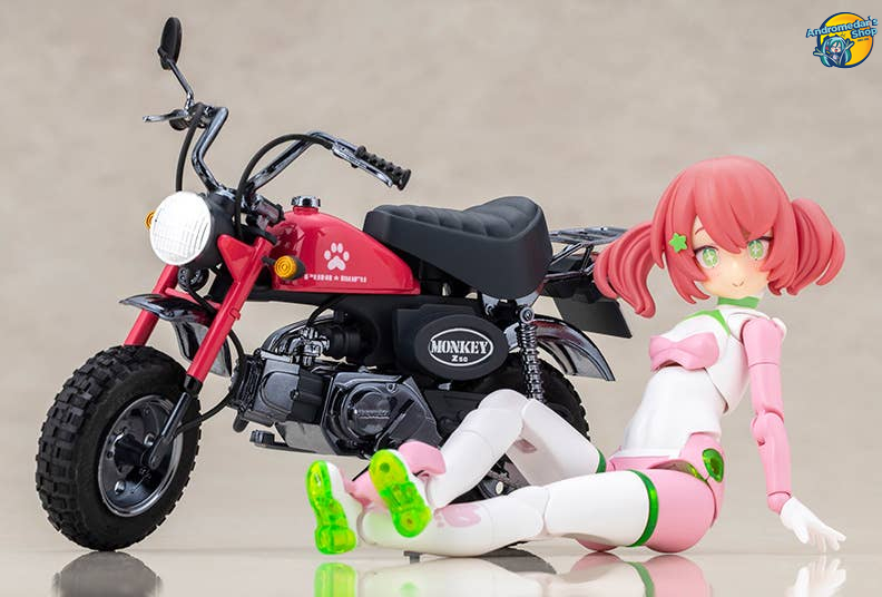 [Đặt trước] [Kotobukiya] Mô hình lắp ráp Megami Device PUNI☆MOFU RACING MAO with 1/12 Honda Z50J-1 Monkey Model Kit
