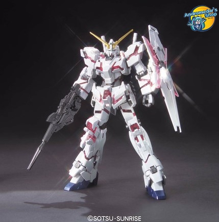 [Bandai] Mô hình lắp ráp Gundam UC High Grade 1/144 HGUC RX-0 Unicorn Gundam Destroy Mode Titanium Finish Model Kits