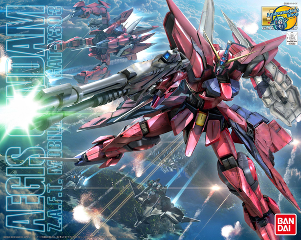 [Bandai] Mô hình lắp ráp Master Grade 161 Gundam Seed 1/100 MG Aegis Gundam Model Kits