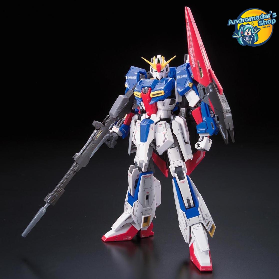 [Bandai] Mô hình lắp ráp Real Grade 10 1/144 RG MSZ-006 Zeta Gundam Model Kit