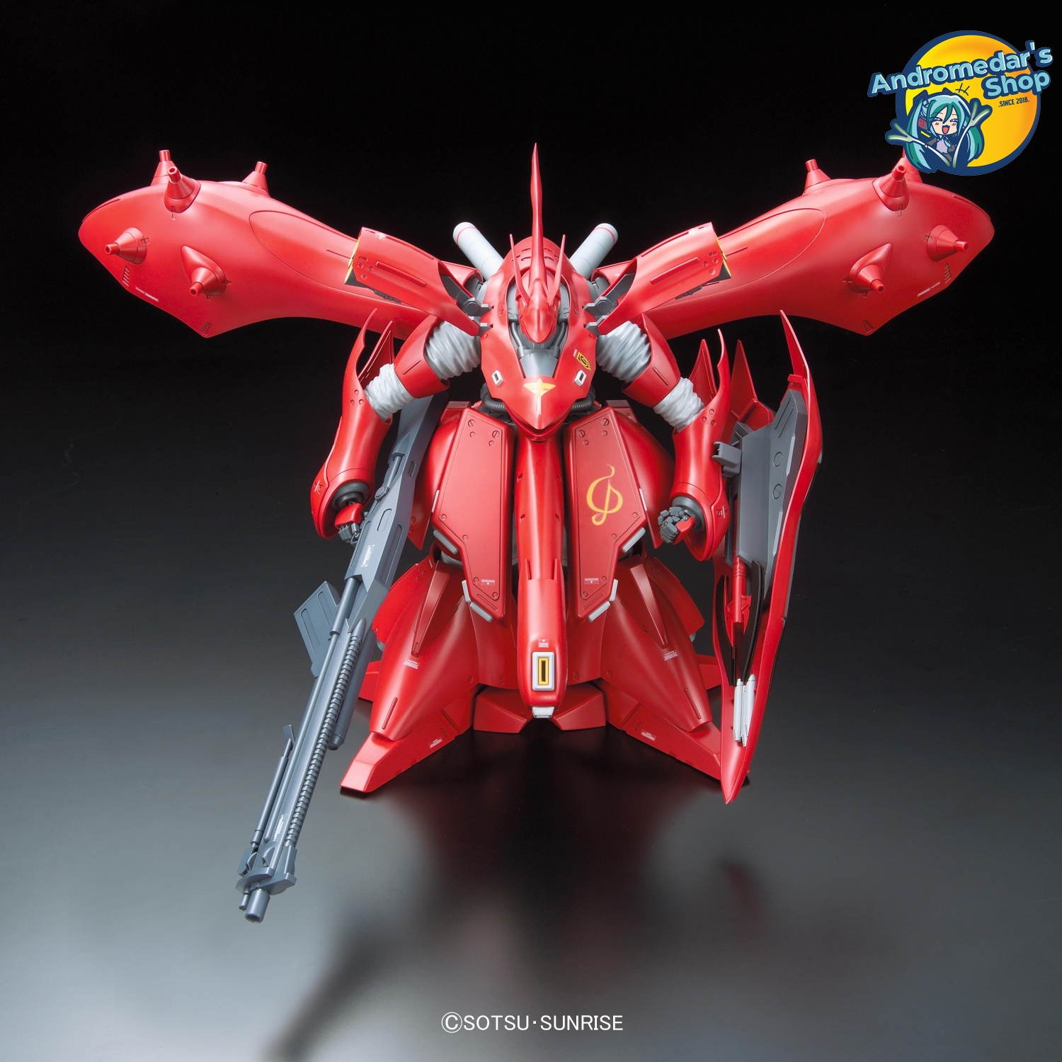 [Bandai] Mô hình lắp ráp Char's Counterattack High Grade 1/100 RE/100 MSN-04II Nightingale Model Kits