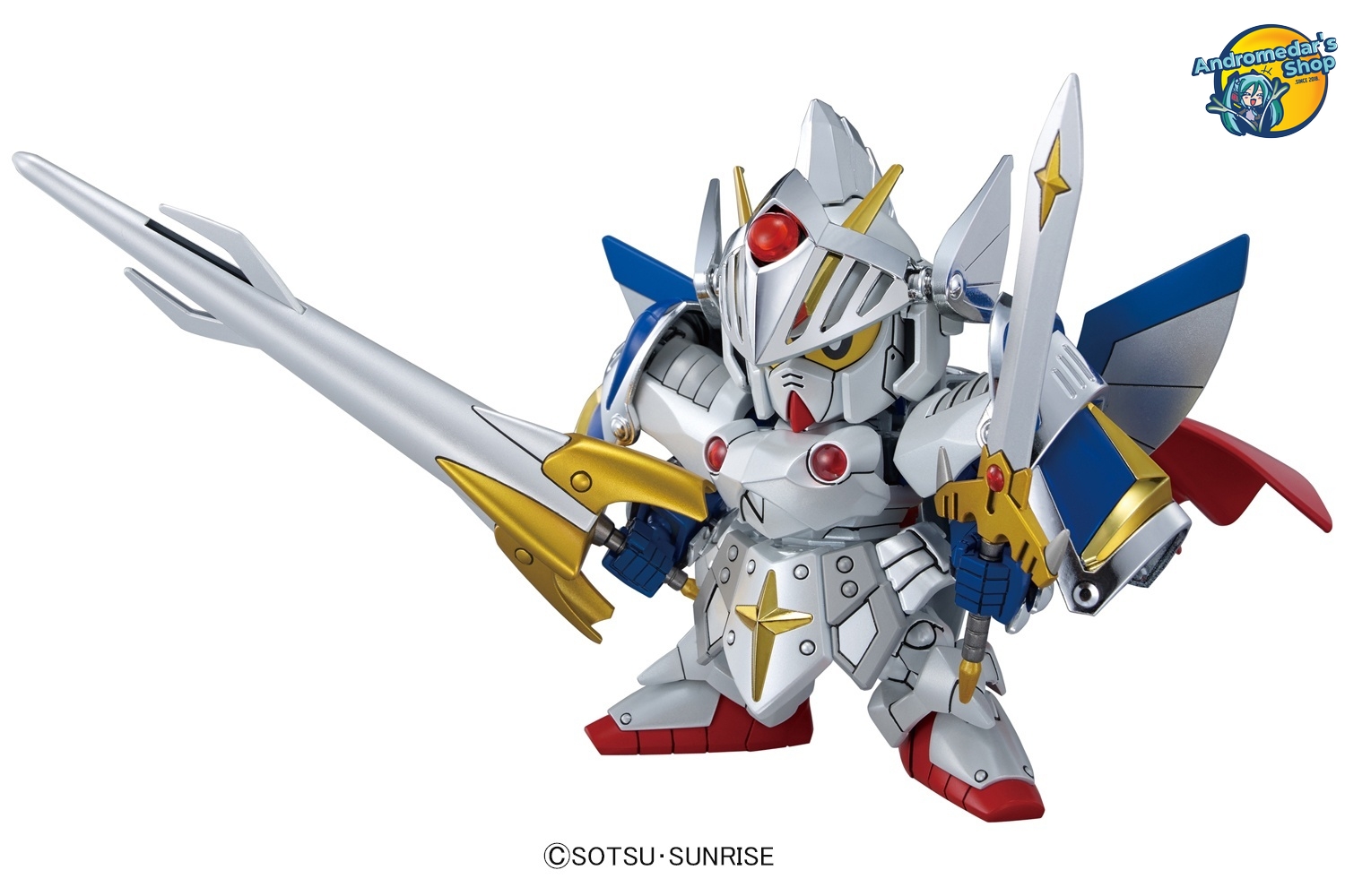 [Bandai] Mô hình lắp ráp SD BB399 Gundam Versal Knight Gundam Plastic Model Kit