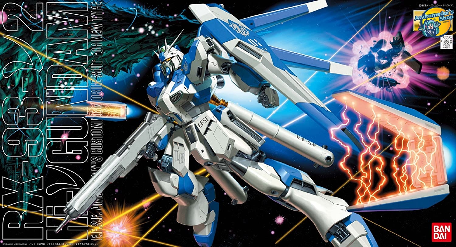 [Bandai] Mô hình lắp ráp Master Grade MG 1/100 RX-93-2 Hi-v Gundam Hi-Nu Model Kits
