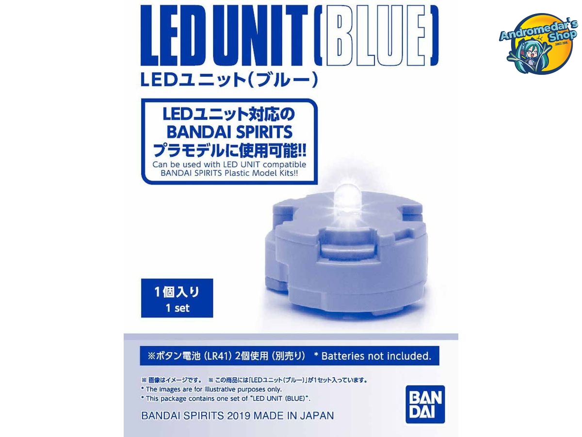 [Bandai] Phụ kiện mô hình lắp ráp Gundam LED Unit (Blue)