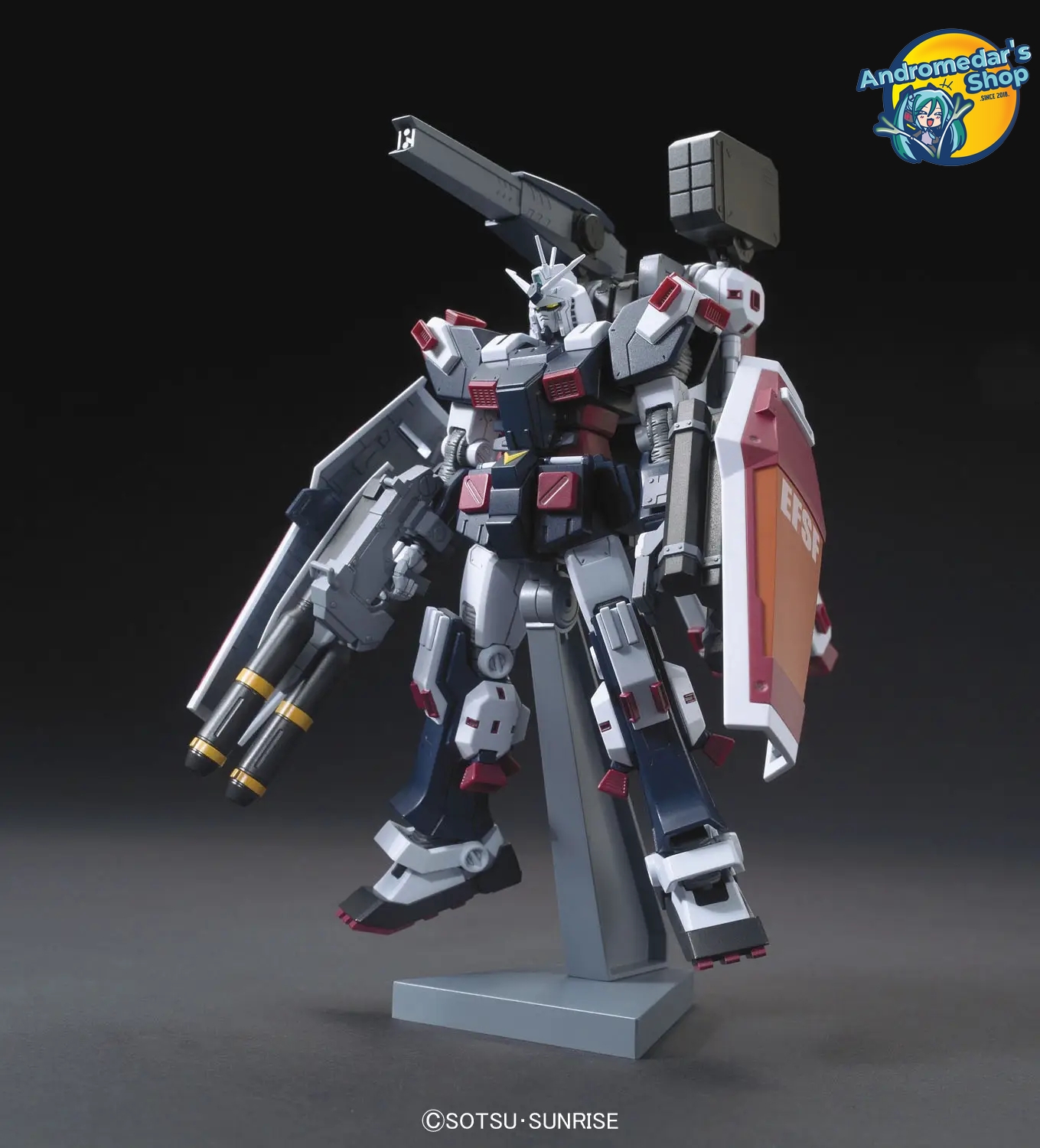 [Có sẵn] [Bandai] Mô hình lắp ráp High Grade HG 1/144 Full Armor Gundam (Gundam Thunderbolt Ver. – Anime Ver.) Model Kit