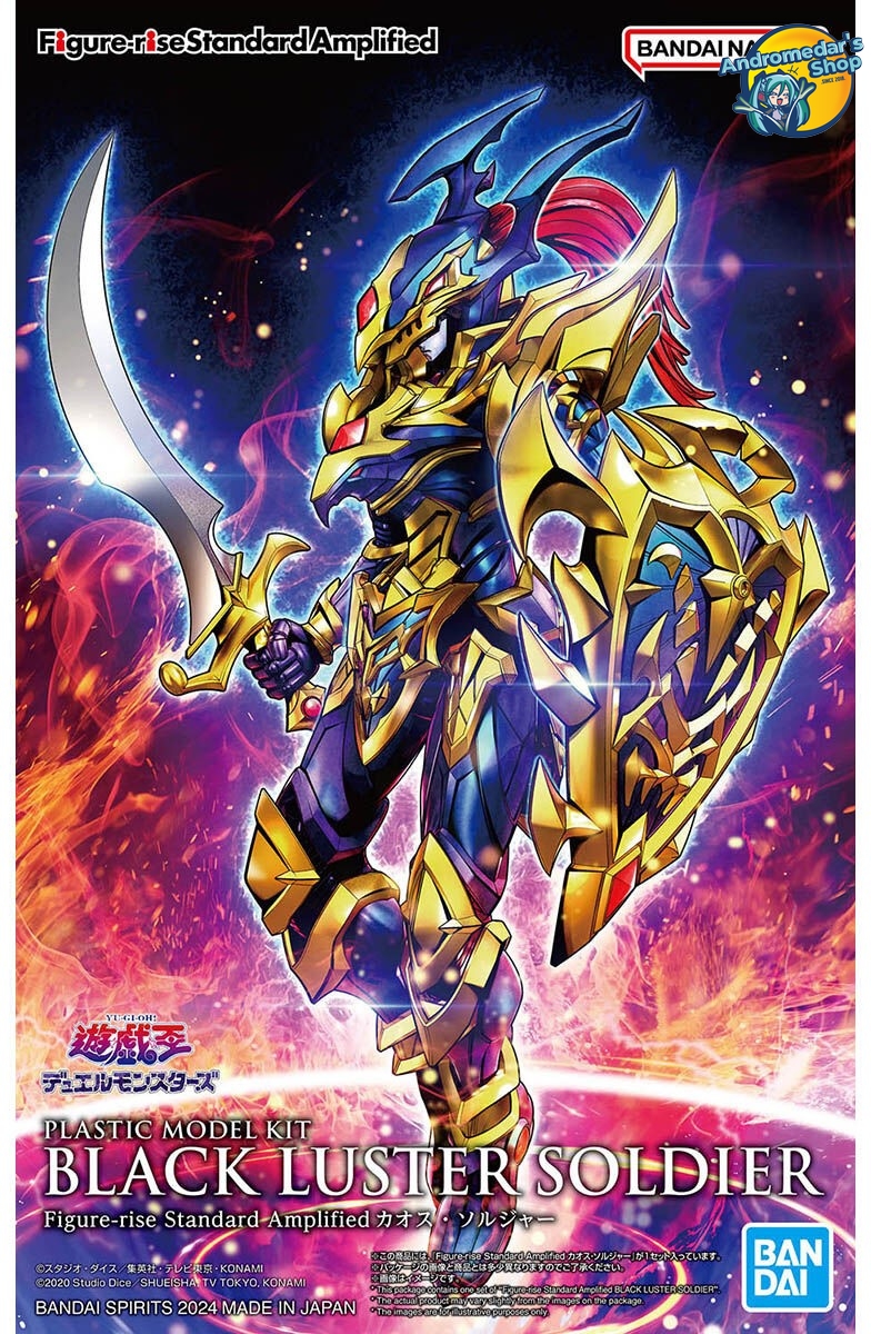 [Bandai] Mô hình lắp ráp Yu-Gi-Oh! Figure-rise Standard Amplified Black Luster Soldier Model Kits