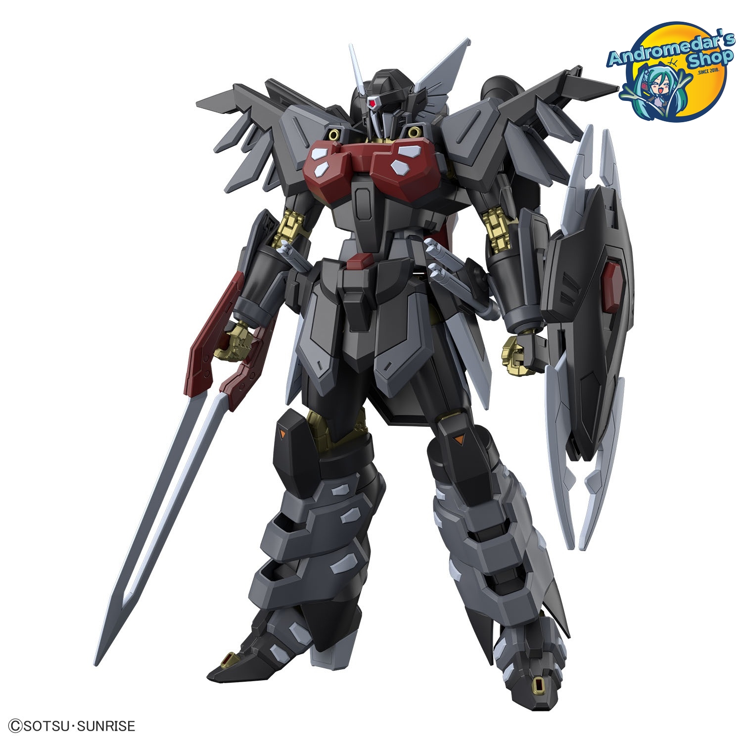 [Bandai] Mô hình lắp ráp High Grade 1/144 HG 245 HGCE NOG-M1A1 Black Knight Squad Shi-ve.A Model Kits