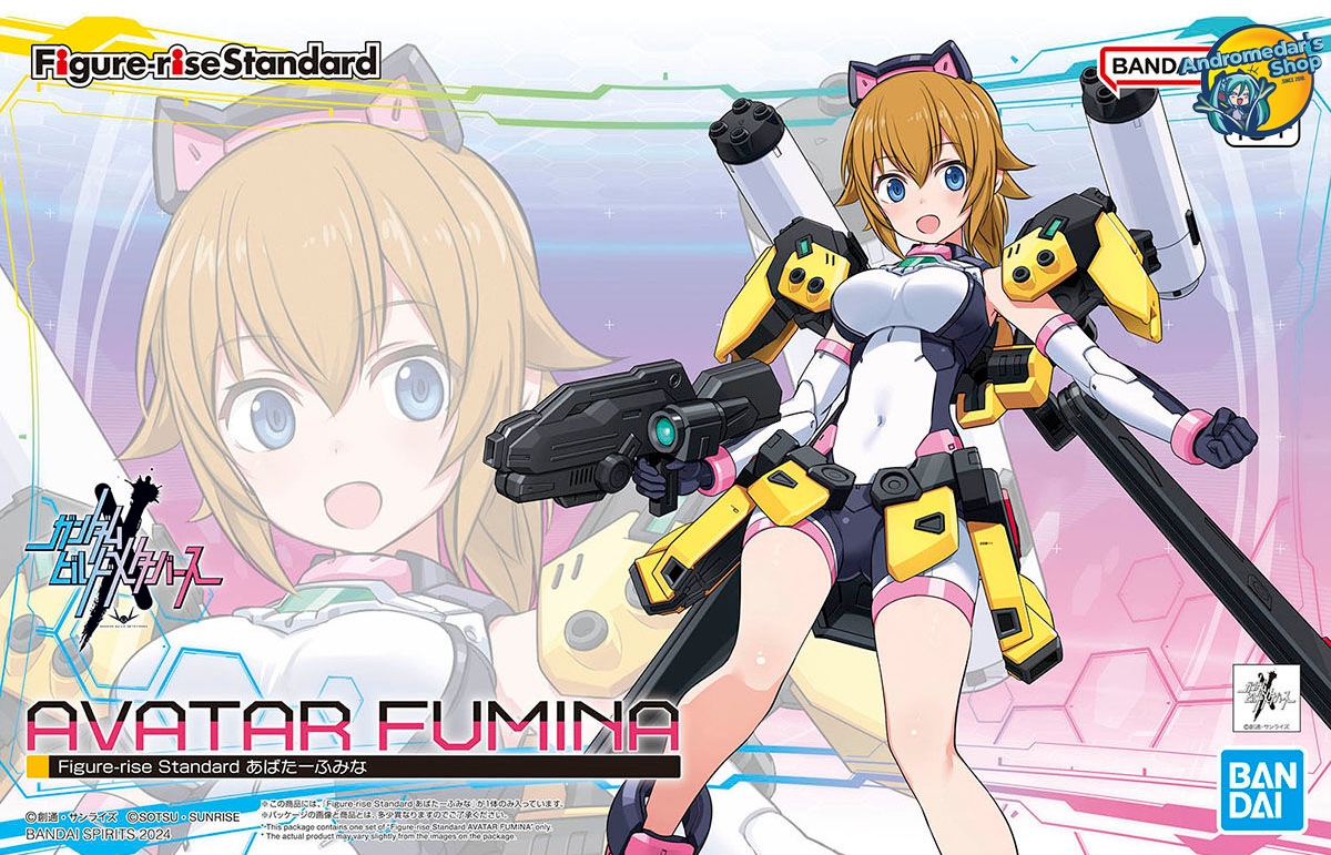 [Bandai] Mô hình lắp ráp Gundam Build Metaverse Figure-rise Standard Avatar Fumina Model Kits
