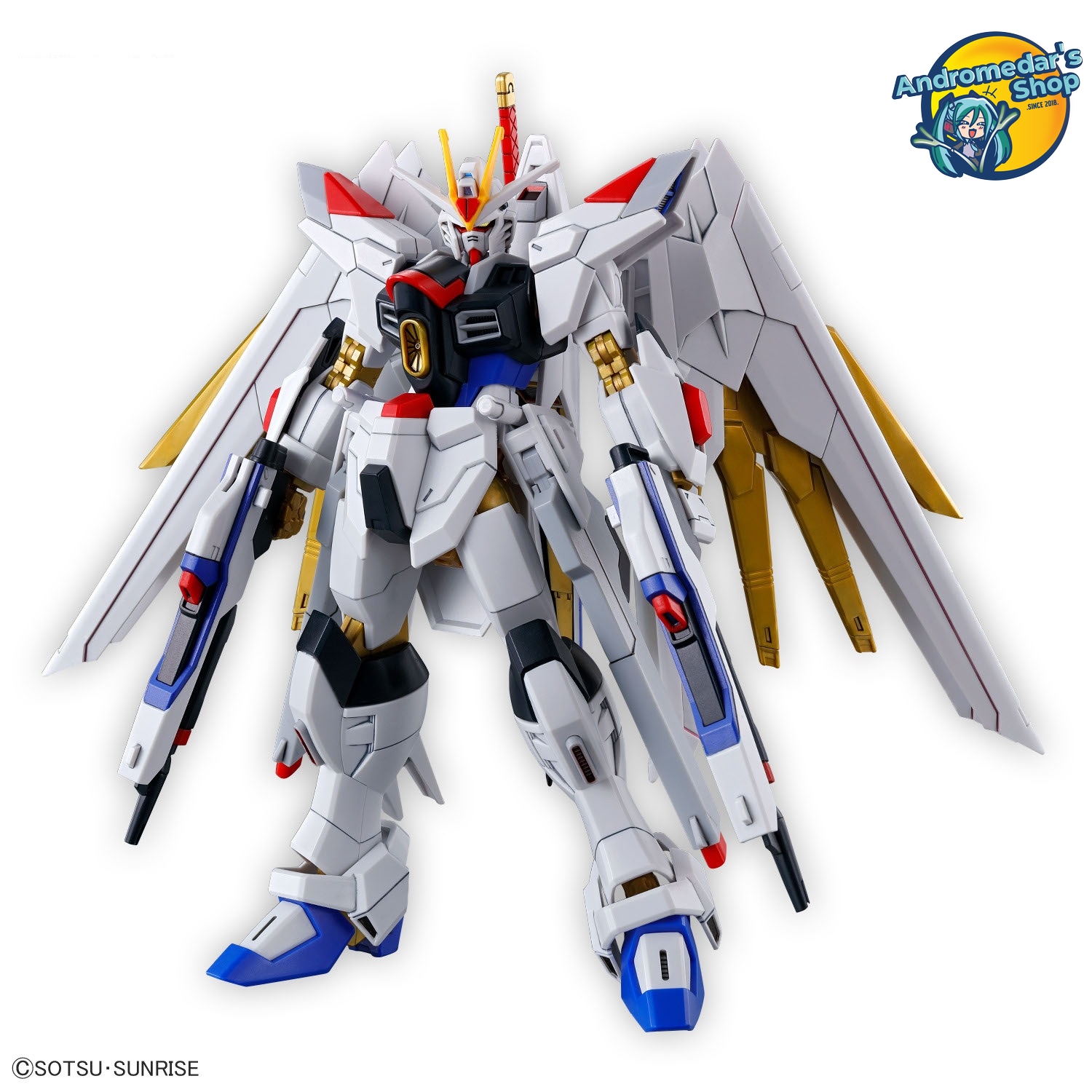 [Bandai] Mô hình lắp ráp High Grade 1/144 HG Mighty Strike Freedom Gundam Model Kits
