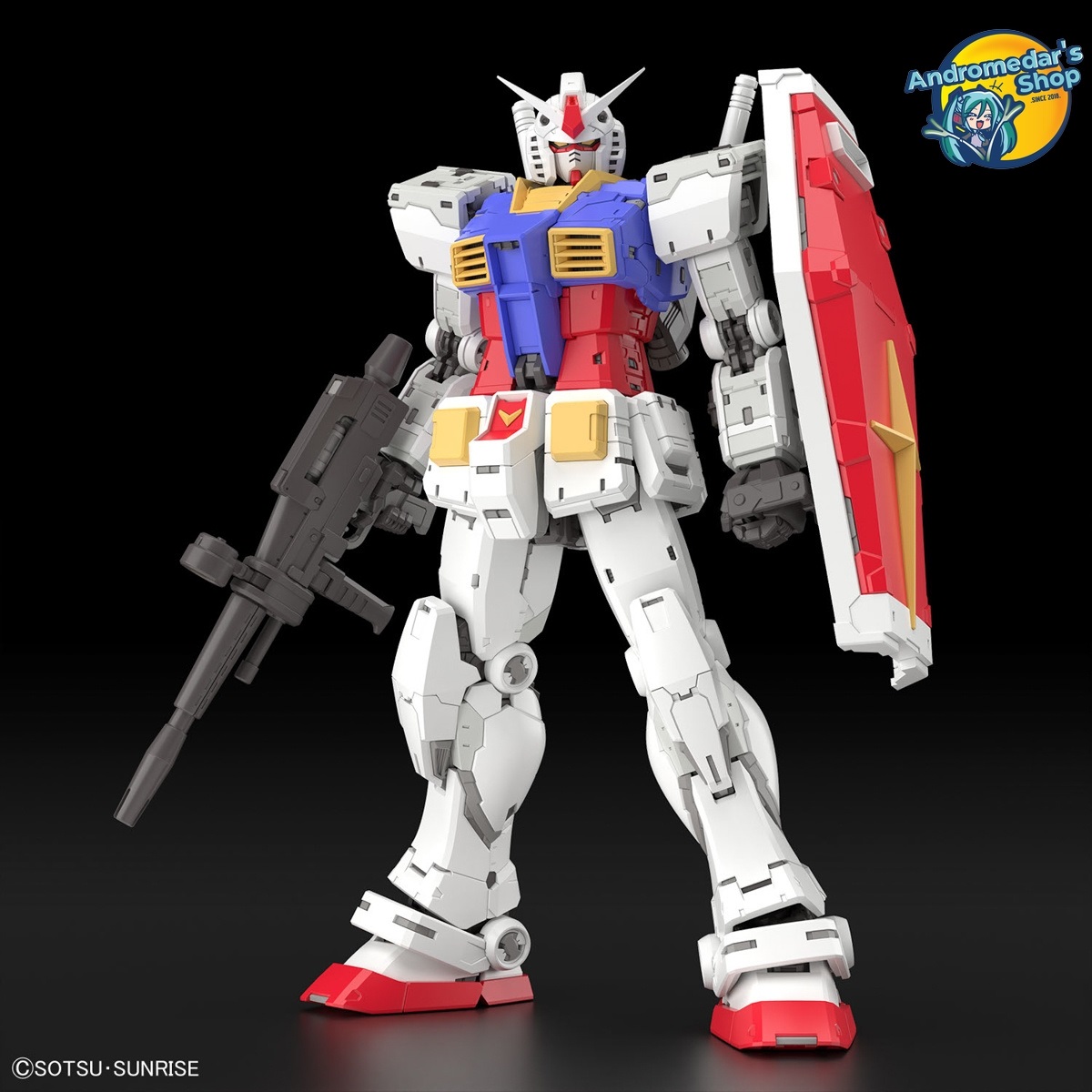 [Bandai] Mô hình lắp ráp Gundam 0079 Real Grade 40 1/144 RG RX-78-2 Gundam Ver.2.0  Model Kits