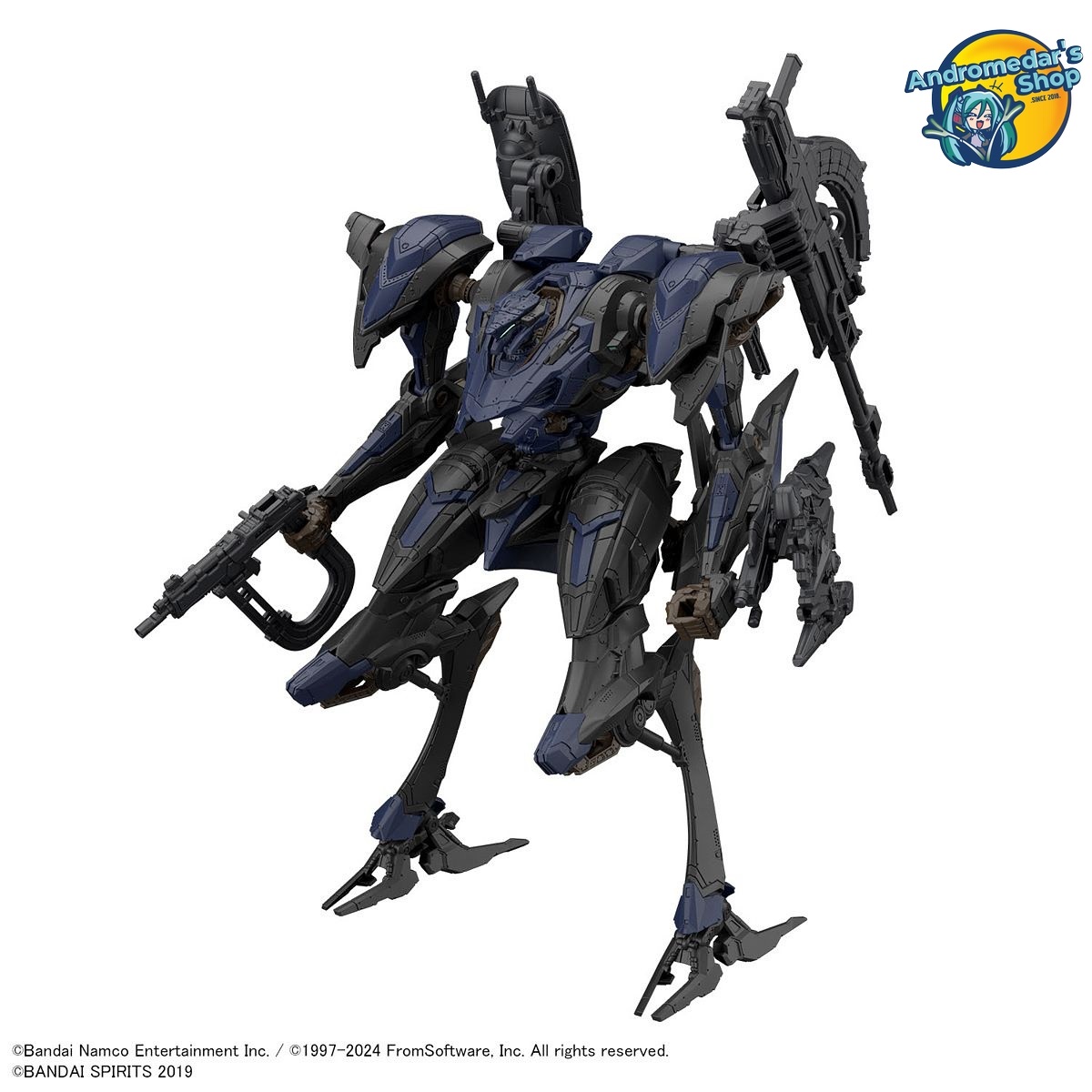 [Bandai] Mô hình lắp ráp 30MM Armored Core VI Fires of Rubicon Schneider Nachtreiher/40E Steel Haze Model Kit