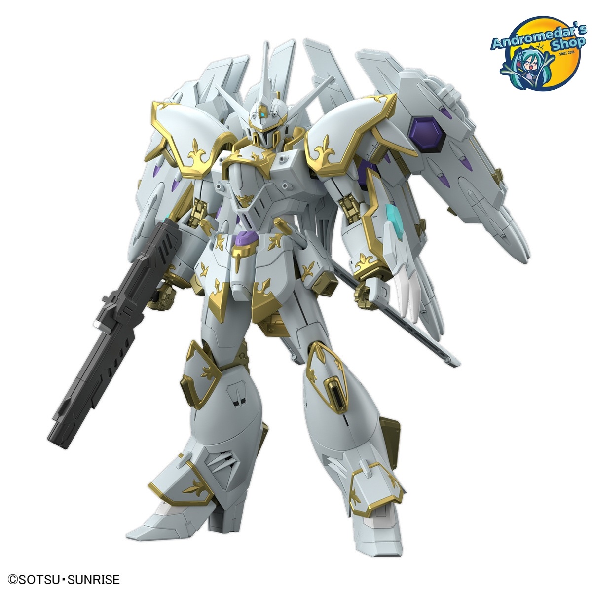 [Bandai] [Gundam Seed Freedom] Mô hình lắp ráp High Grade 1/144 HG Black Knight Squad Cal-re.A Model Kits