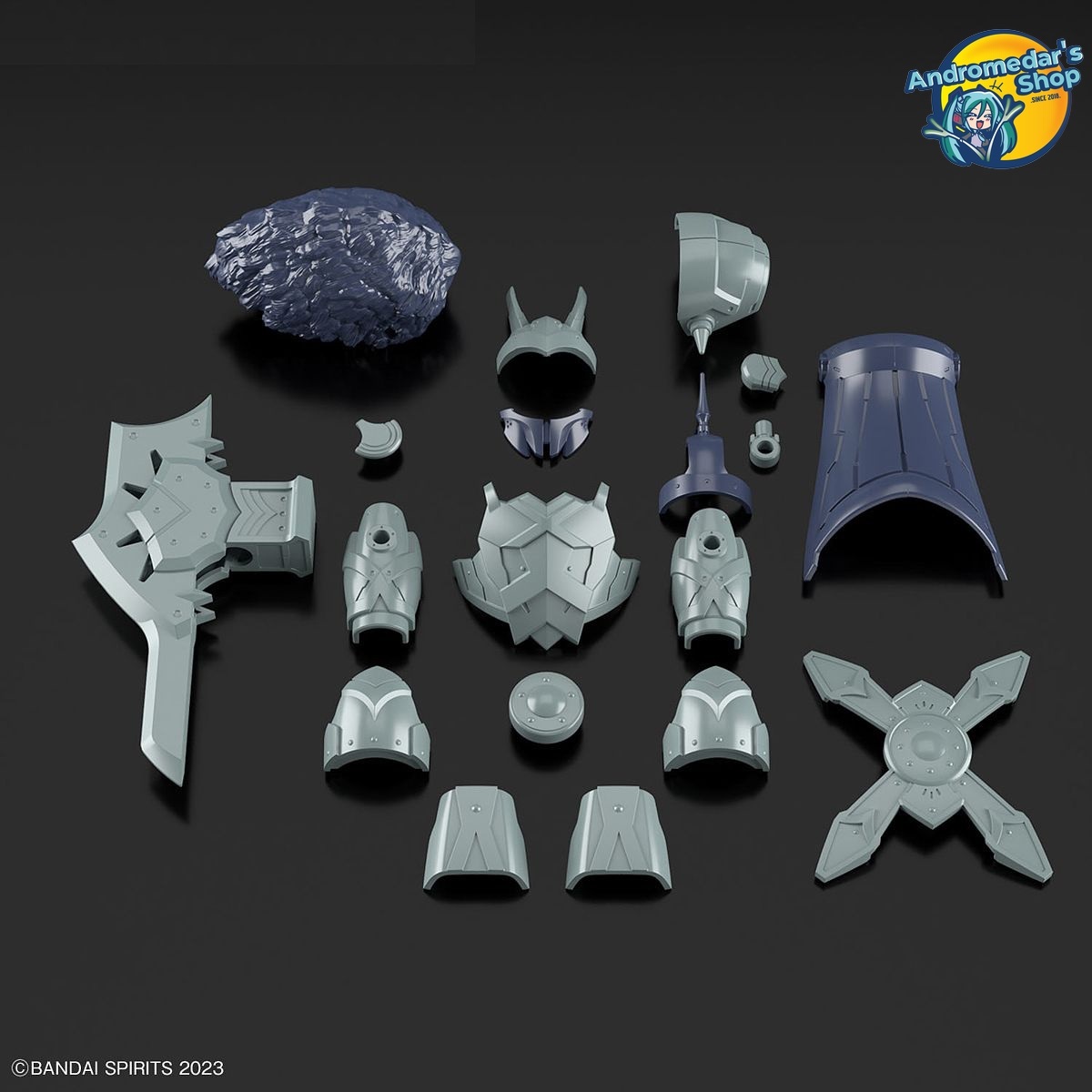 [Bandai] Mô hình lắp ráp phụ kiện 30 Minutes Fantasy 30MF Class Up Armor (Liber Viking) Model Kits