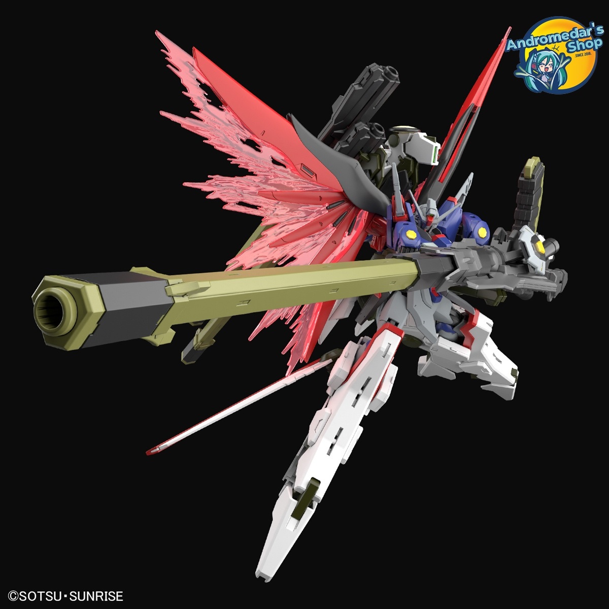 [Bandai] [Gundam Seed Destiny] Mô hình lắp ráp High Grade 1/144 HG Destiny Gundam Spec II & Zeus Sillouette Model Kits