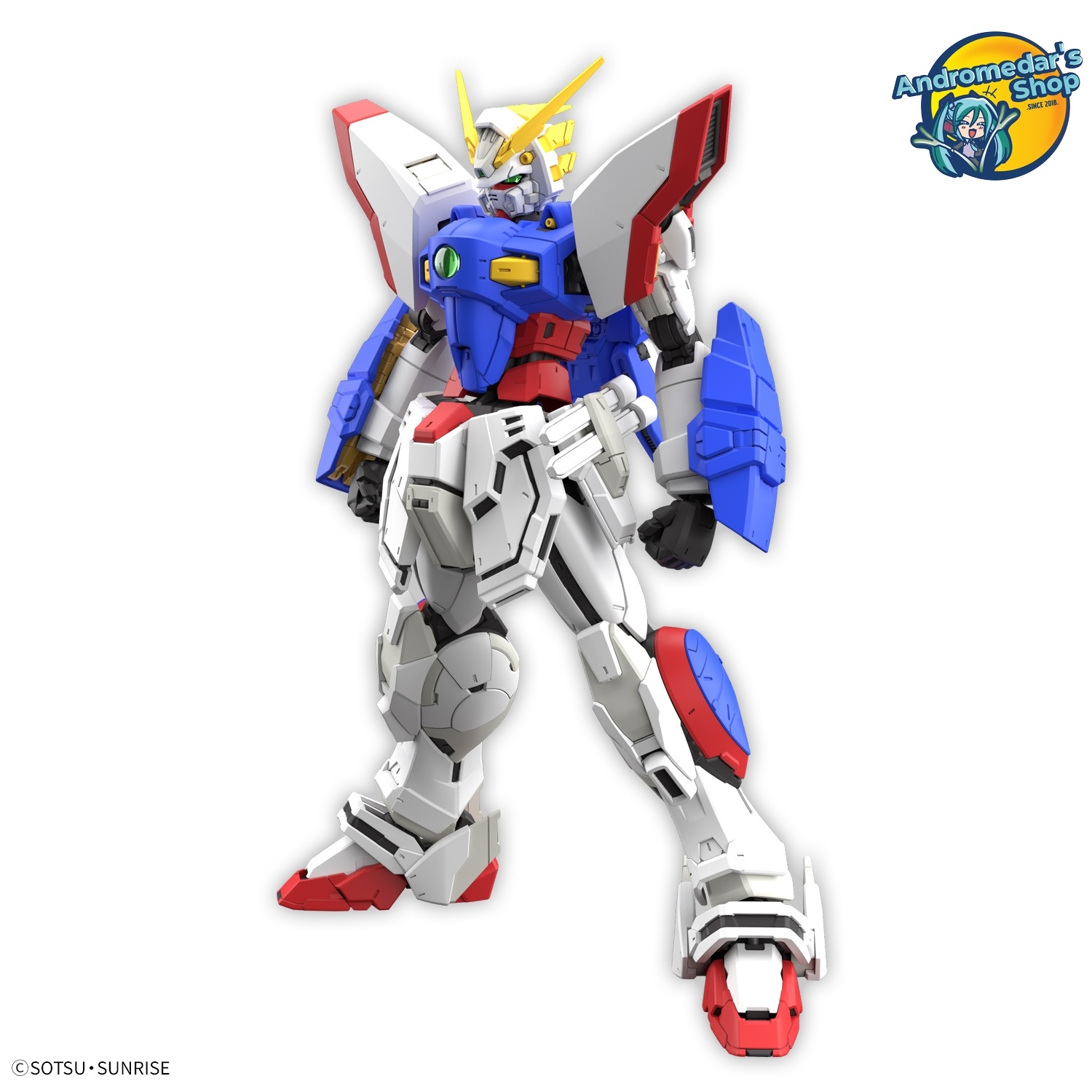 [Bandai] Mô hình lắp ráp Real Grade 1/144 RG Shining Gundam Model Kits