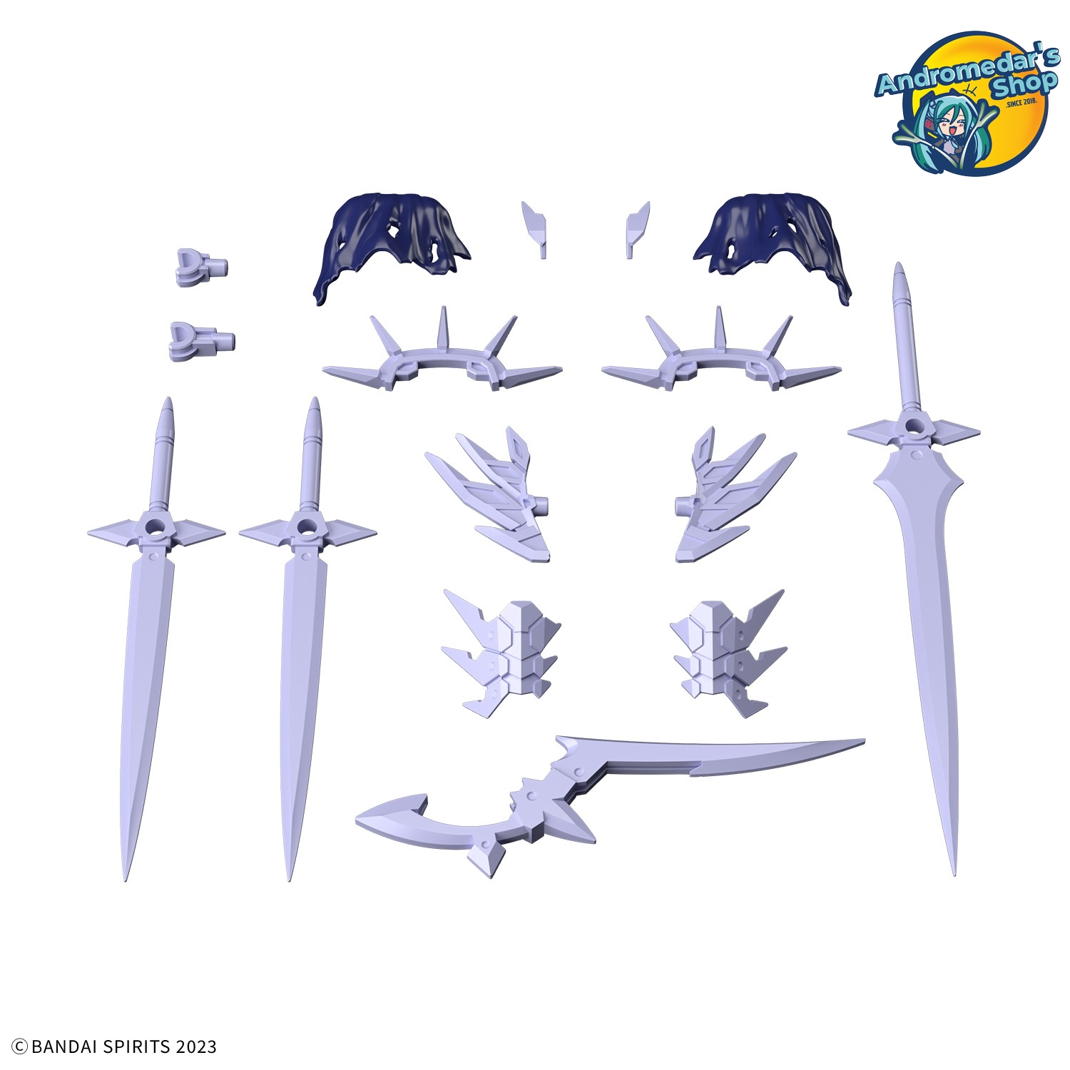 [Bandai] Phụ kiện mô hình lắp ráp – bộ nâng cấp giáp 30 Minutes Fantasy 30MF Class Up Armor (Liber Assassin Slash)