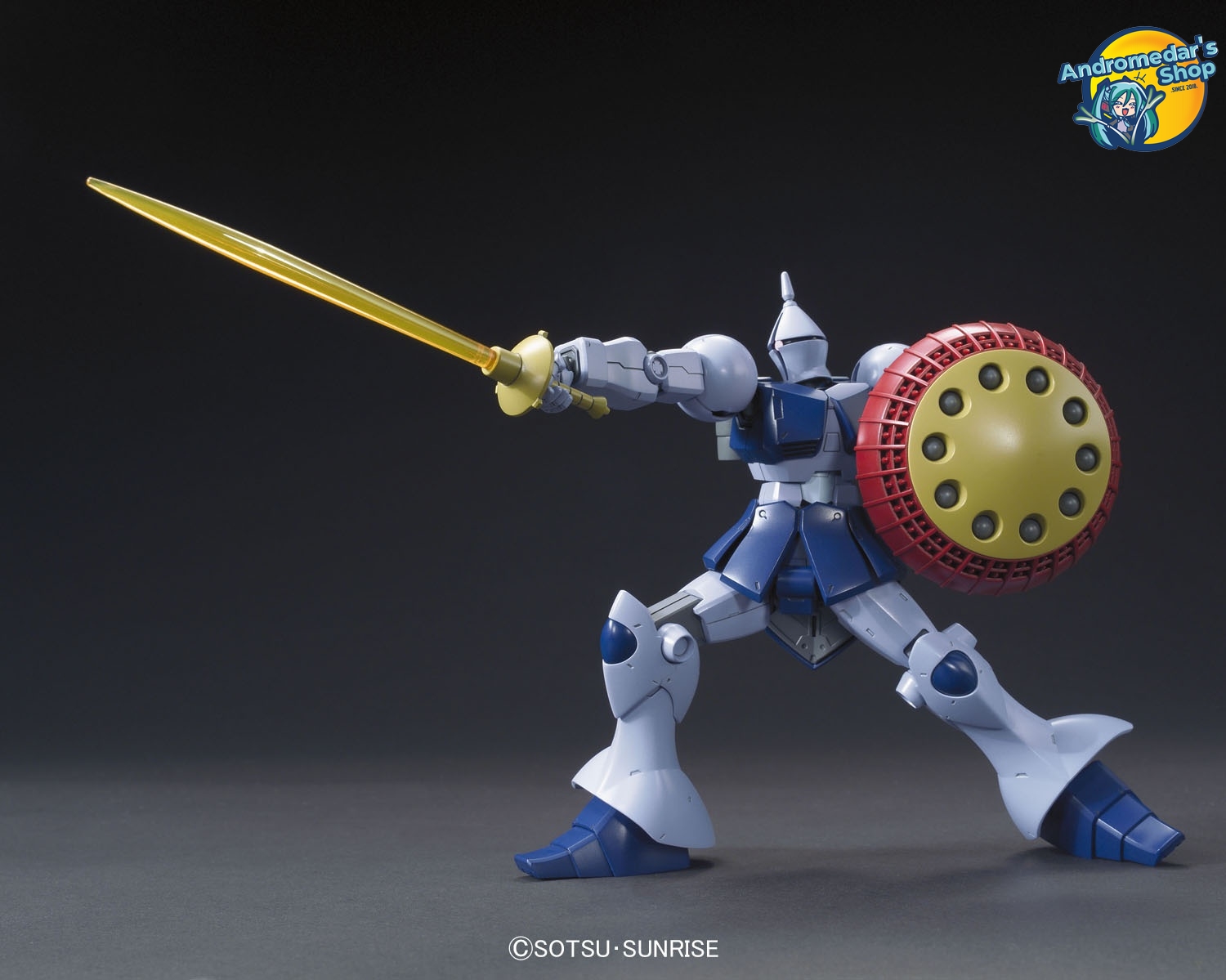 [Bandai] Mô hình lắp ráp High Grade Universal Century HG 1/144 HGUC YMS-15 Gyan (Revive Ver.) Model Kits