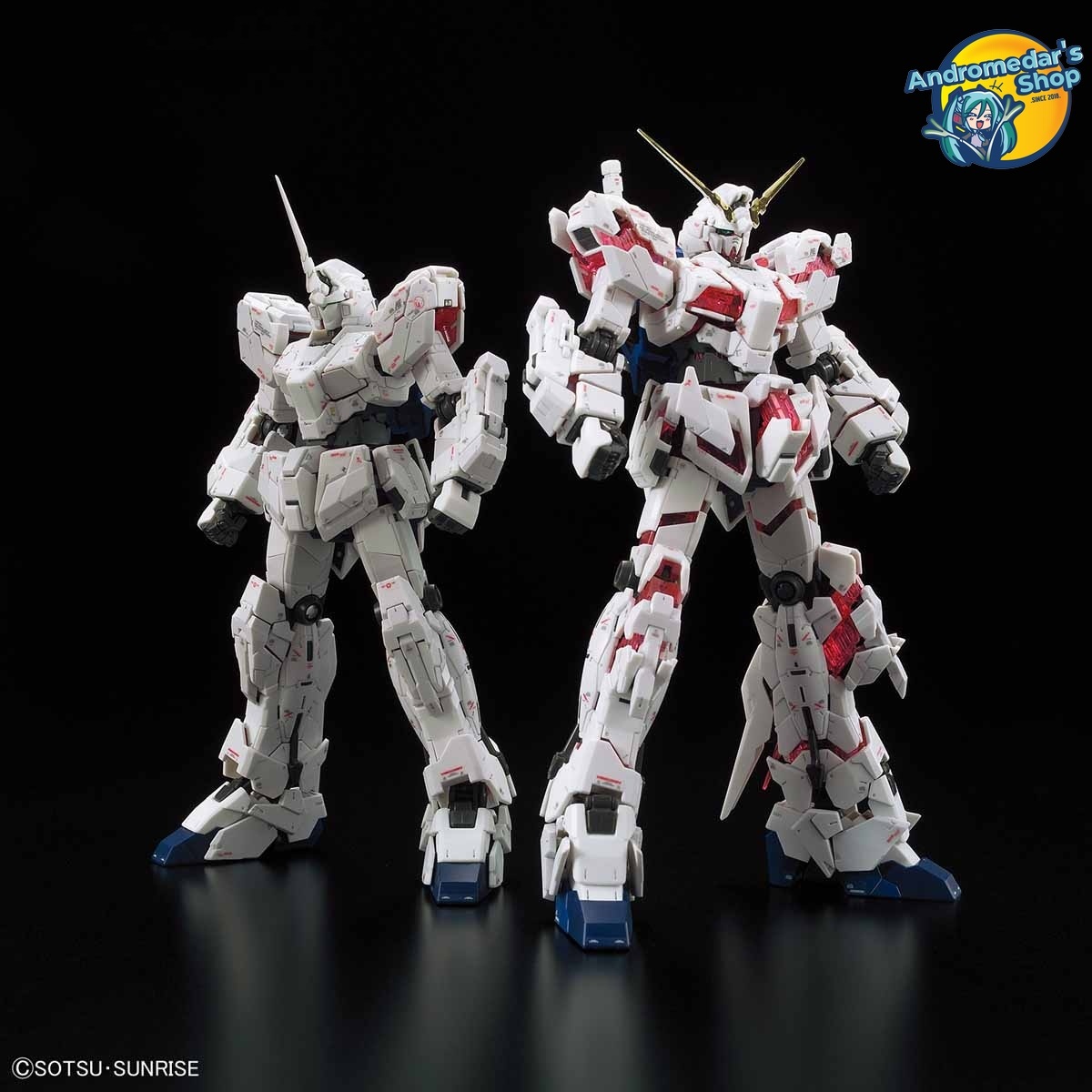 [Bandai] Mô hình lắp ráp Gundam UC Real Grade 25 RX-0 Unicorn Gundam (RG) (Gundam Model Kits)