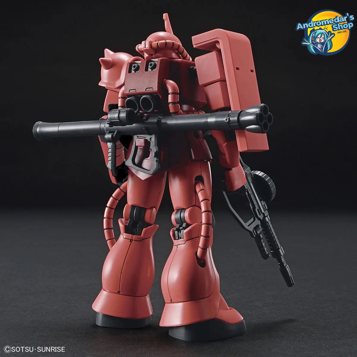 [Bandai] Mô hình lắp ráp High Grade HGUC 1/144 Char's Zaku II Model Kit