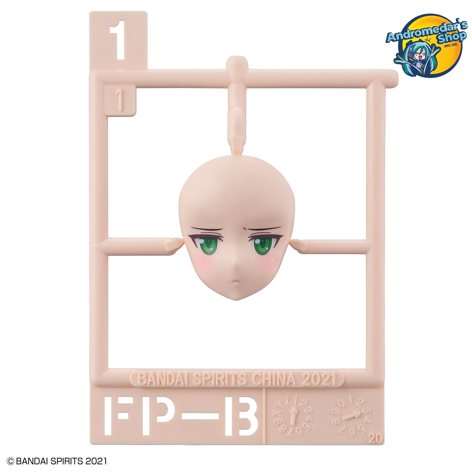 [Bandai] Mô hình lắp ráp 30 Minutes Sisters 30MS Optional Face Parts Set 5 (Color B) Model Kits