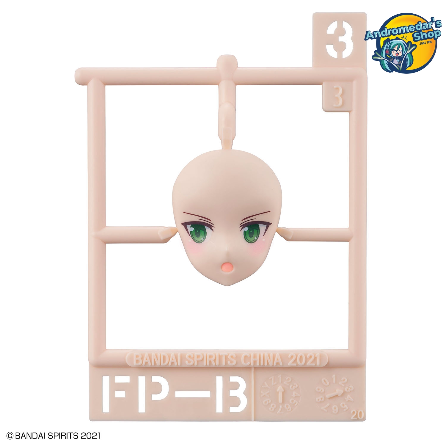 [Bandai] Mô hình lắp ráp 30 Minutes Sisters 30MS Optional Face Parts Set 5 (Color B) Model Kits