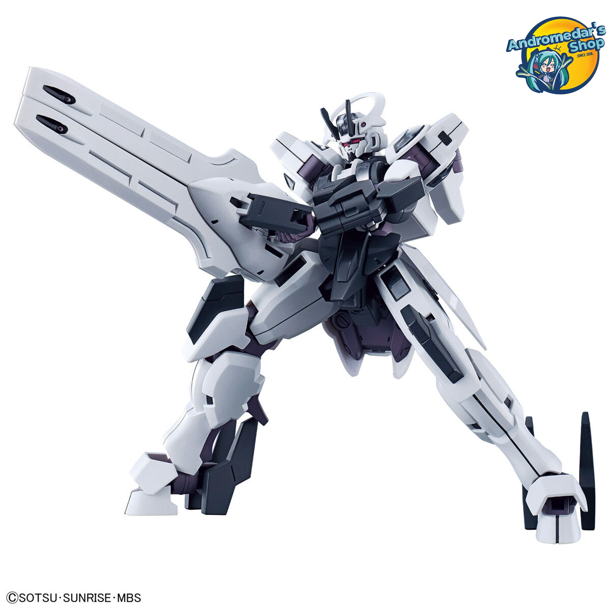 [Bandai] Mô hình lắp ráp The Witch from Mercury 25 1/144 High Grade HG MDX-0003 Gundam Schwarzette Model Kits