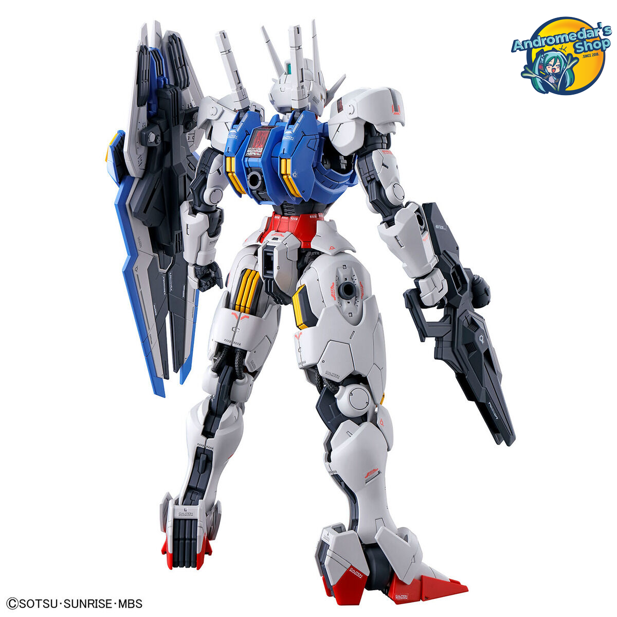 [Bandai] Mô hình lắp ráp Gundam: The Witch from Mercury 1/100 Full Mechanics Gundam Aerial Model Kits