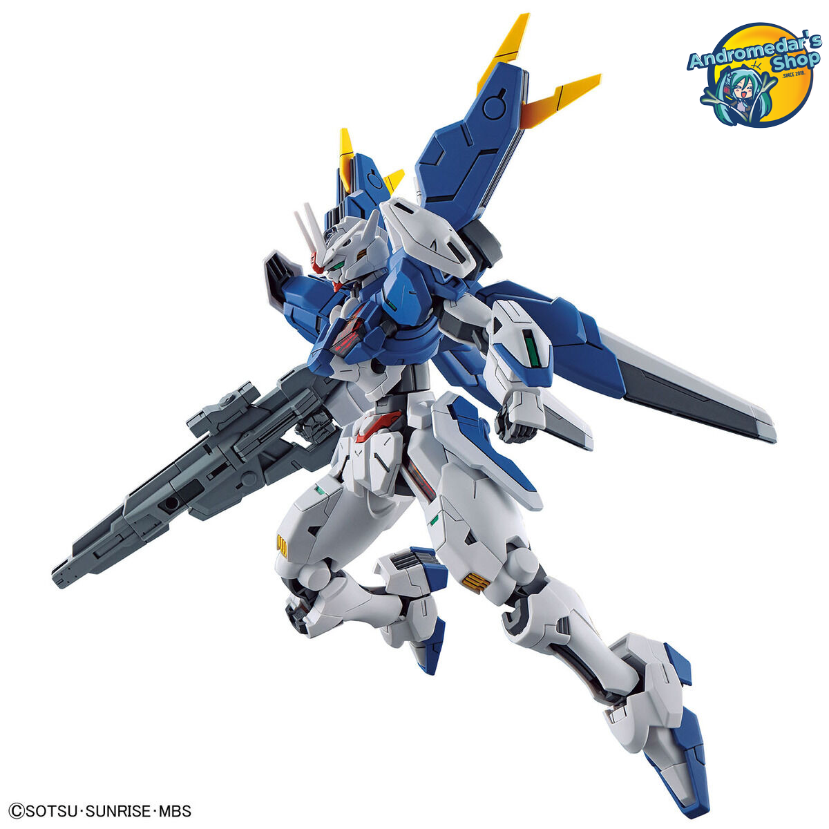 [Bandai] Mô hình lắp ráp Gundam The Witch From Mercury 19 High Grade 1/144 HG XVX-016RN Gundam Aerial Rebuild Model Kits