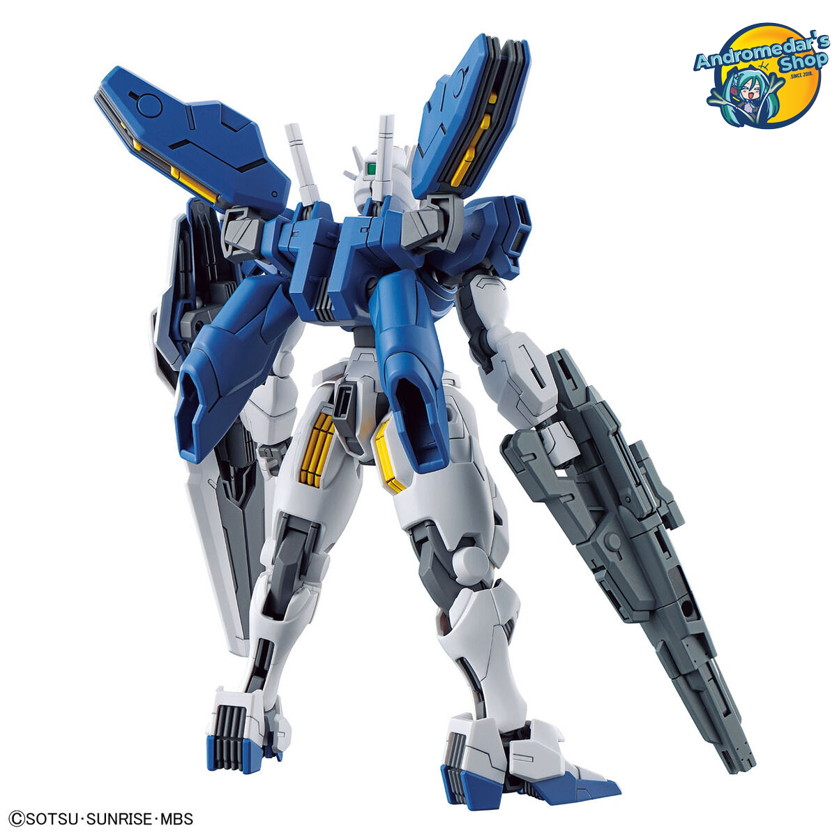 [Bandai] Mô hình lắp ráp Gundam The Witch From Mercury 19 High Grade 1/144 HG XVX-016RN Gundam Aerial Rebuild Model Kits