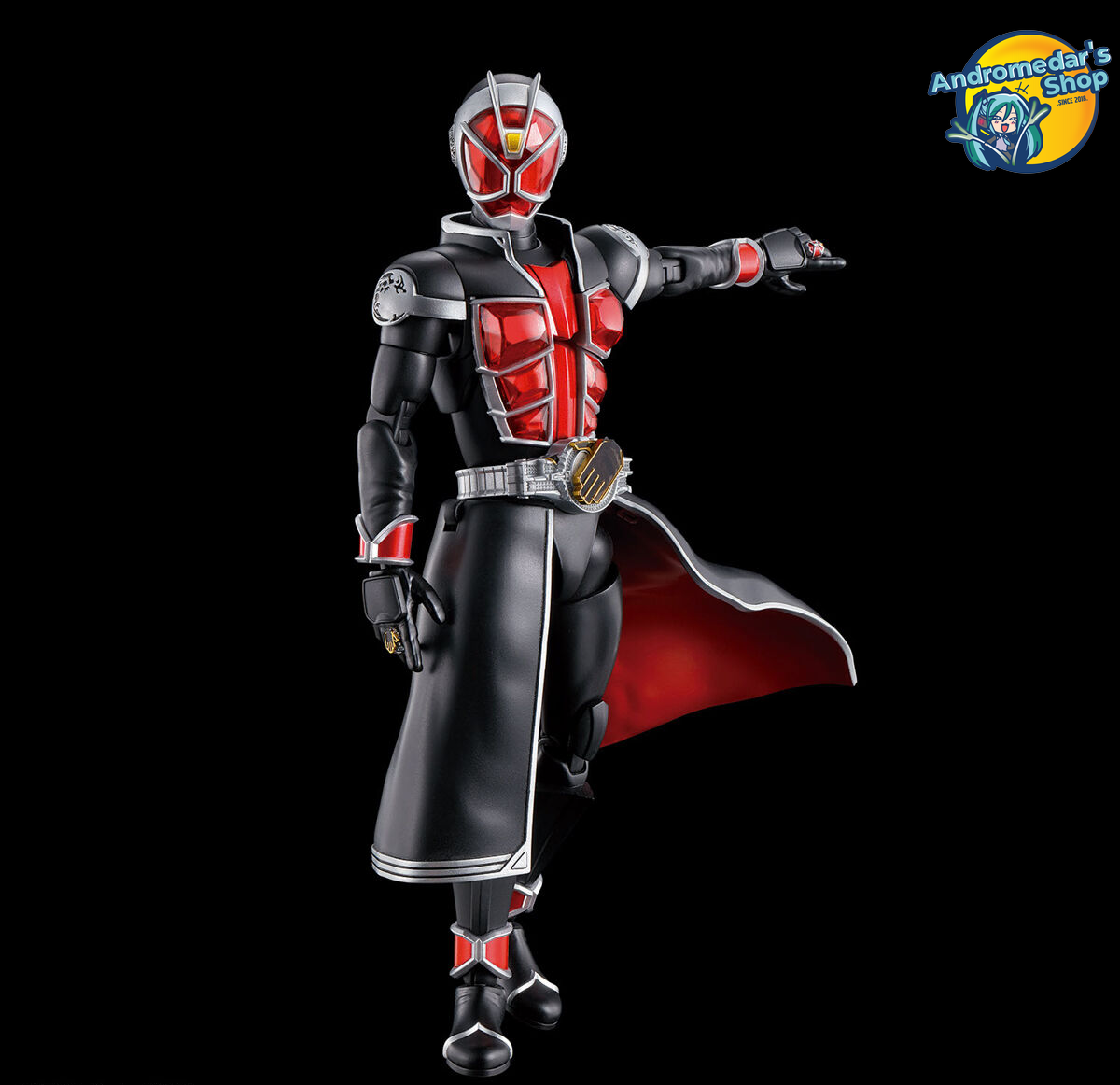 [Bandai] Mô hình lắp ráp Figure-rise Standard Kamen Rider Wizard Flame Style Model Kits