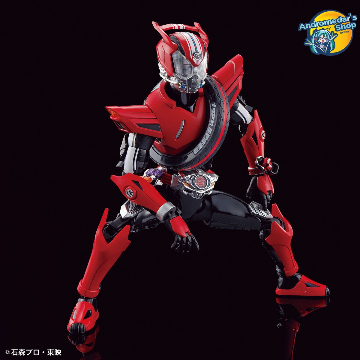 [Bandai] Mô hình lắp ráp Figure-rise Standard Kamen Rider Drive Type Speed Model Kits