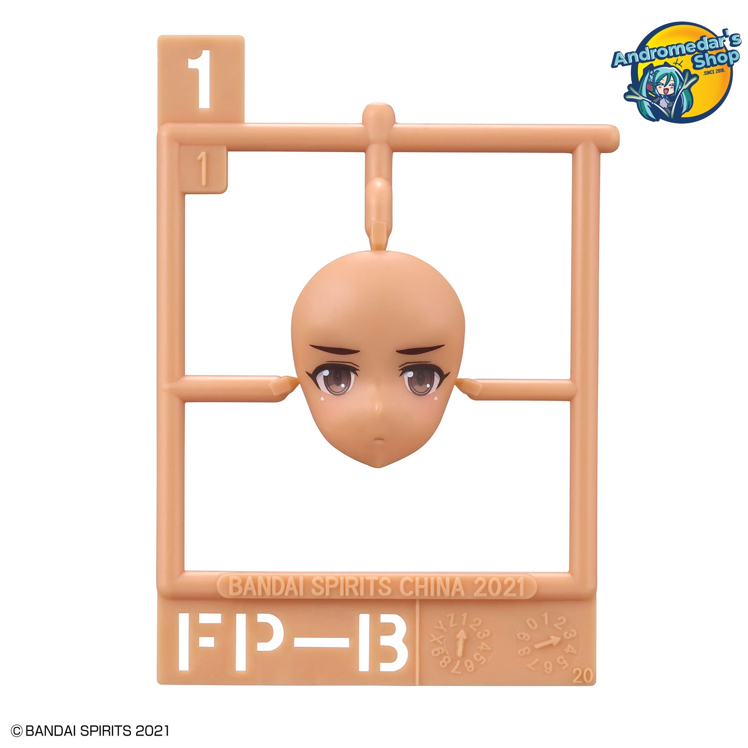 [Bandai] Mô hình lắp ráp 30 Minutes Sisters 30MS Optional Face Parts Set 6 (Color C) Model Kits