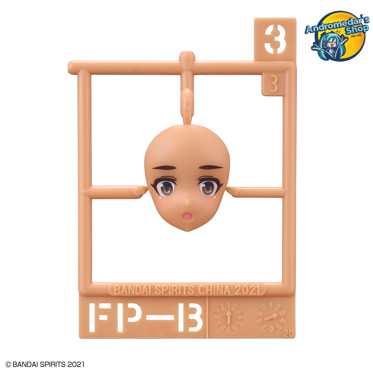 [Bandai] Mô hình lắp ráp 30 Minutes Sisters 30MS Optional Face Parts Set 6 (Color C) Model Kits