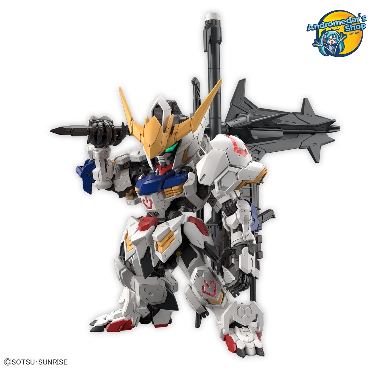 [Bandai] Mô hình lắp ráp Master Grade MGSD 002 ASW-G-08 Gundam Barbatos Model Kits