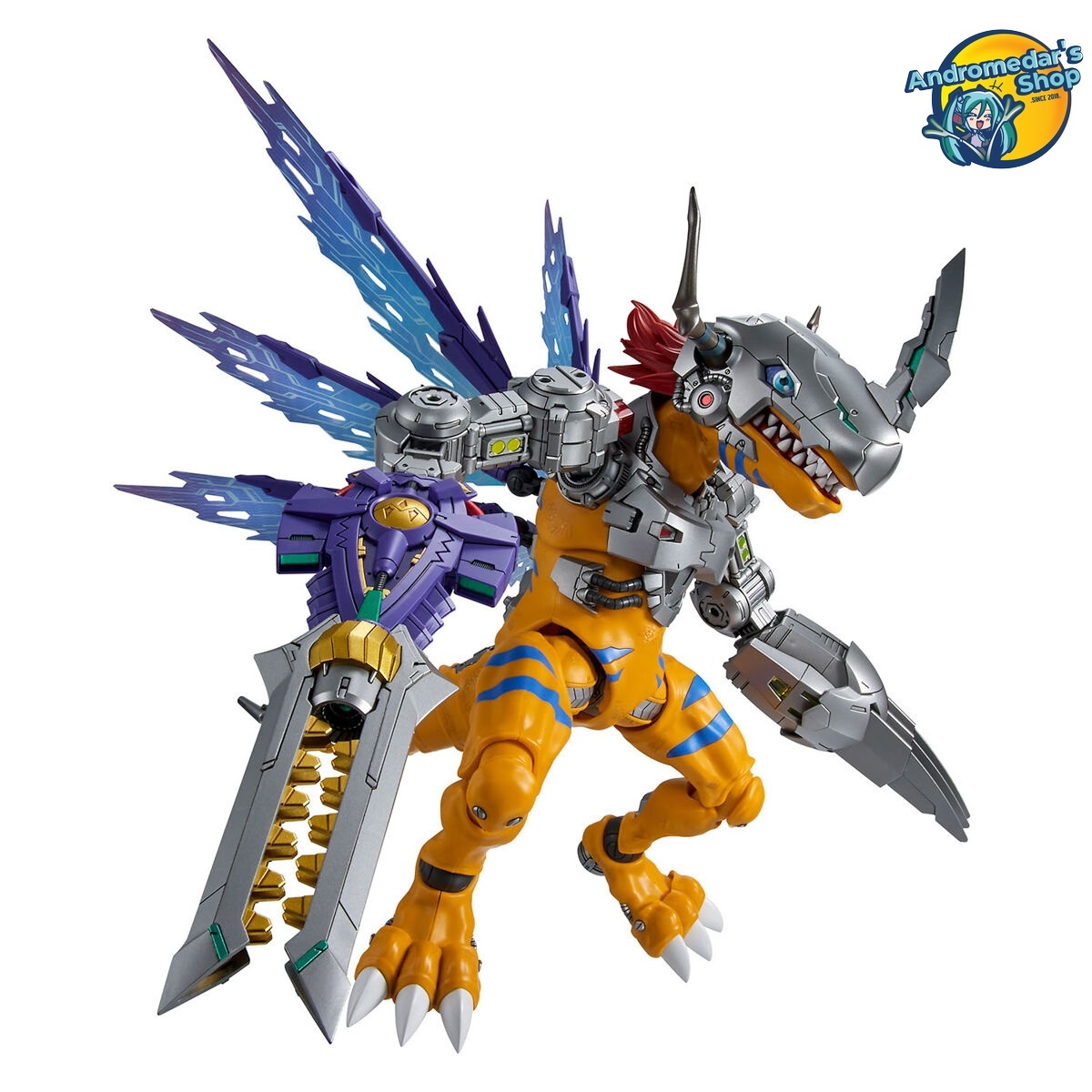 [Bandai] Mô hình lắp ráp Digimon Figure-rise Standard Amplified MetalGreymon (Vaccine) Model Kits