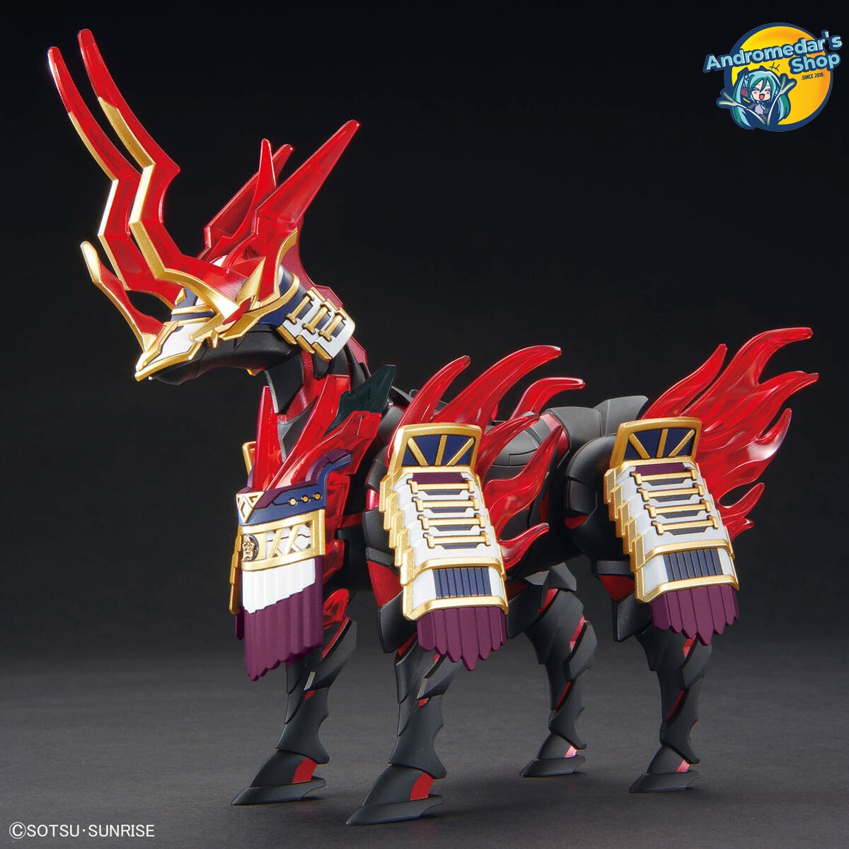 [Bandai] Mô hình lắp ráp SD Gundam SDW HEROES 33 Nobunaga's War Horse Model Kits