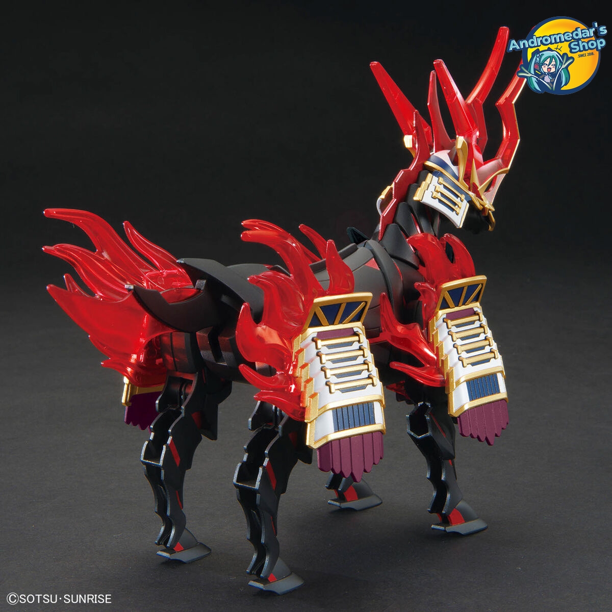 [Bandai] Mô hình lắp ráp SD Gundam SDW HEROES 33 Nobunaga's War Horse Model Kits