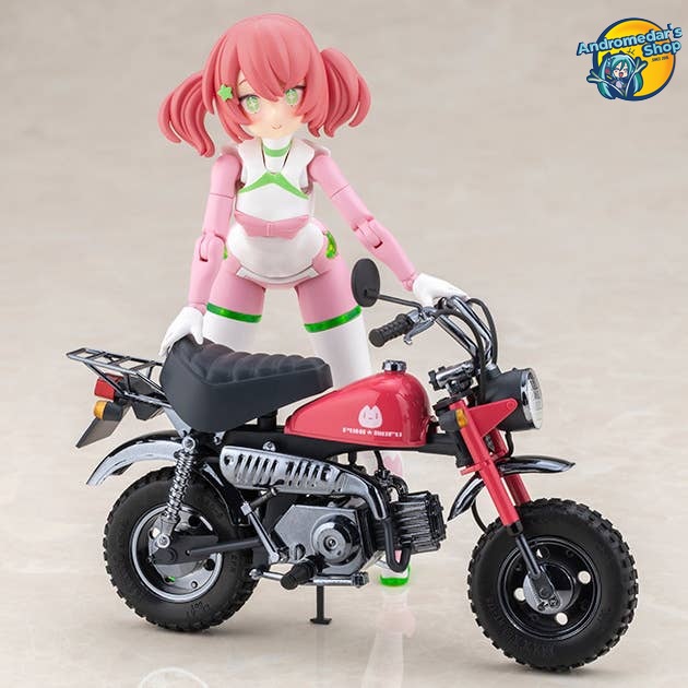 [Đặt trước] [Kotobukiya] Mô hình lắp ráp Megami Device PUNI☆MOFU RACING MAO with 1/12 Honda Z50J-1 Monkey Model Kit