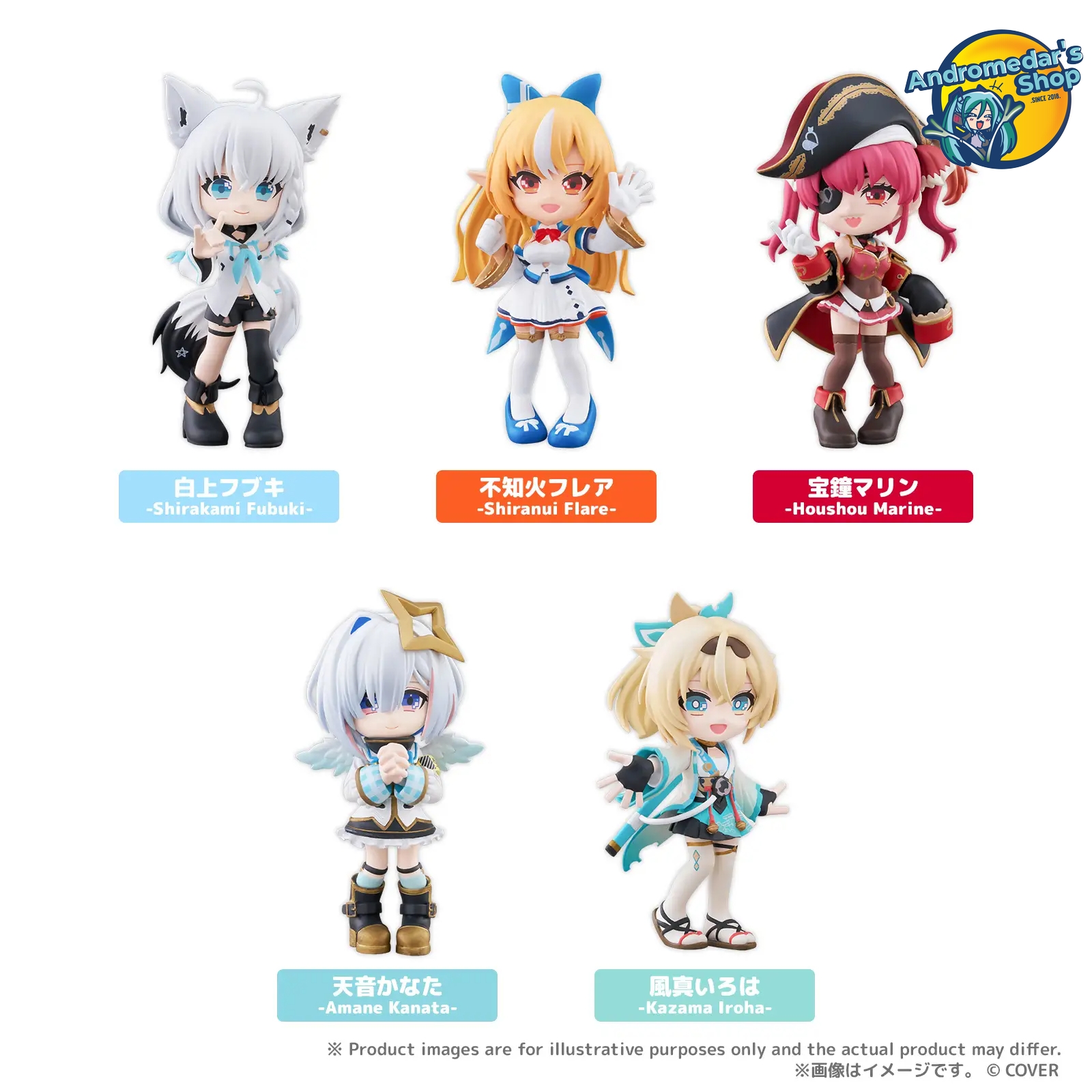 [Bushiroad Creative] Mô hình PalVerse Hololive Vol 1 1Box (6pcs) Figures