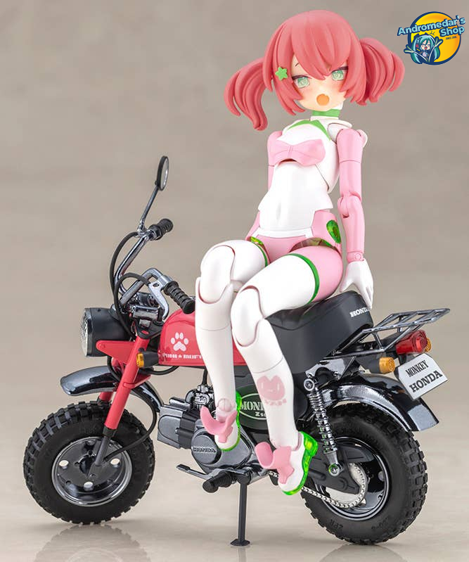 [Đặt trước] [Kotobukiya] Mô hình lắp ráp Megami Device PUNI☆MOFU RACING MAO with 1/12 Honda Z50J-1 Monkey Model Kit