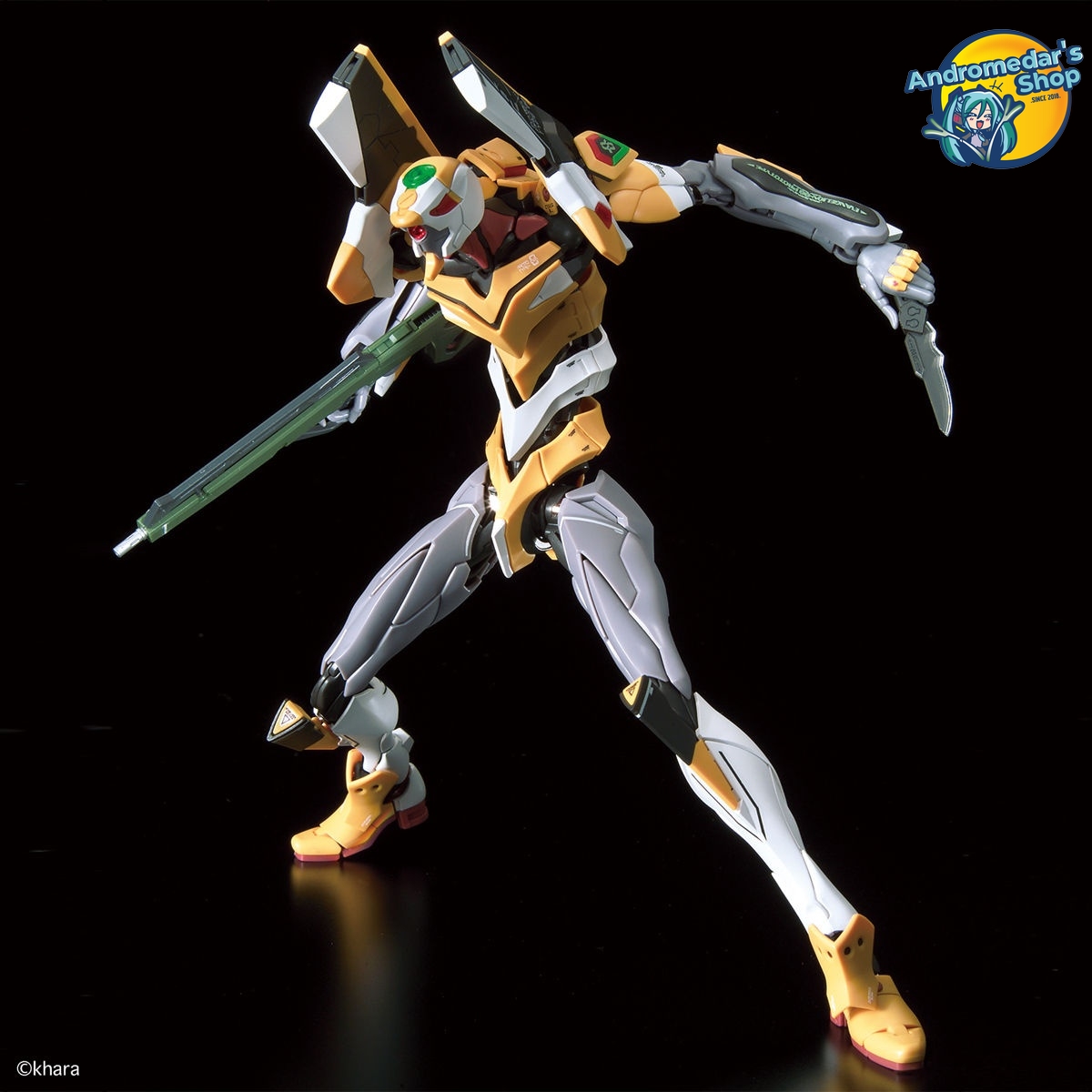 [Bandai] Mô hình lắp ráp Rebuild of Evangelion Real Grade RG Unit-00 DX Positron Cannon Set Model Kits