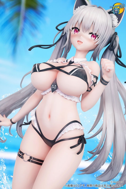 [B'full Fots Japan] Mô hình nhân vật Kemomimi Gakuen Alvina Illustrated by GuLuco 1/7 Scale Painted Complete Figure