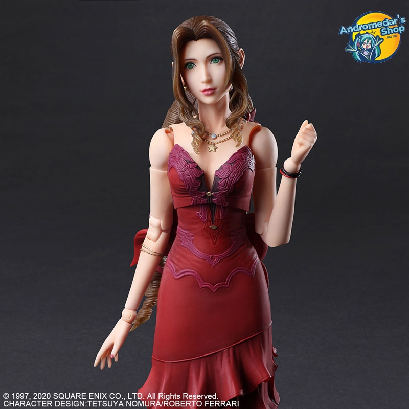 [Square Enix] Mô hình nhân vật Final Fantasy VII Remake PLAY ARTS Kai Aerith Gainsborough - Dress Ver