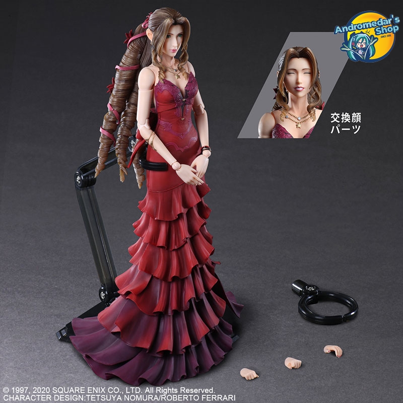 [Square Enix] Mô hình nhân vật Final Fantasy VII Remake PLAY ARTS Kai Aerith Gainsborough - Dress Ver
