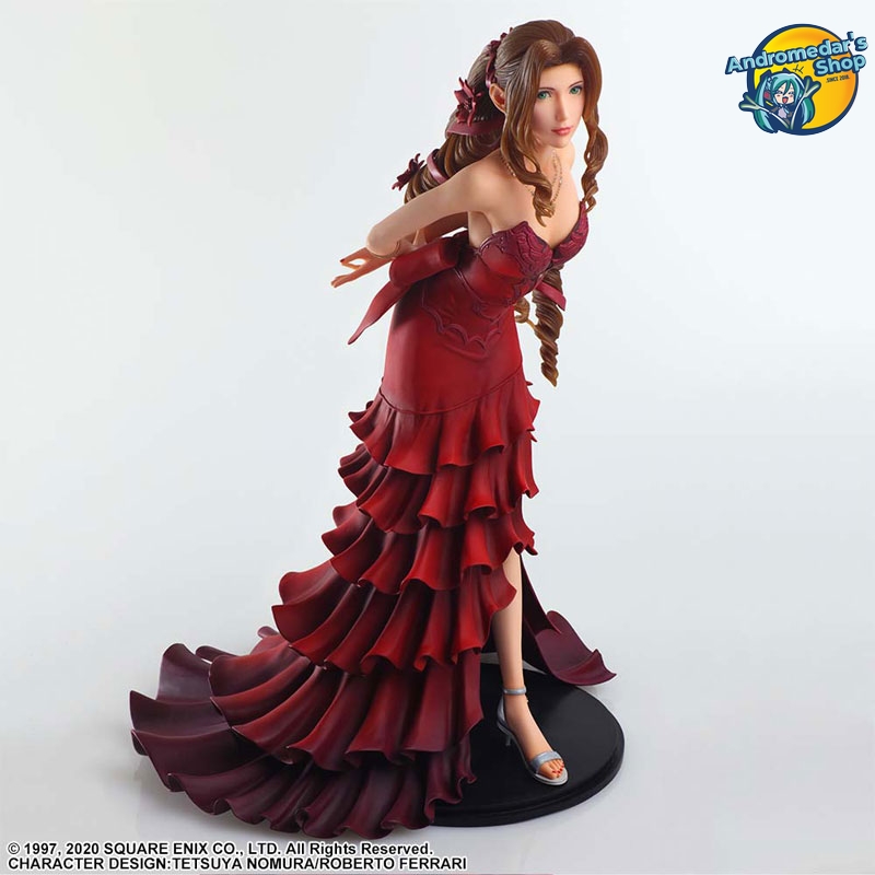 [Square Enix] Mô hình nhân vật Final Fantasy VII Remake STATIC ARTS Aerith Gainsborough - Dress Ver