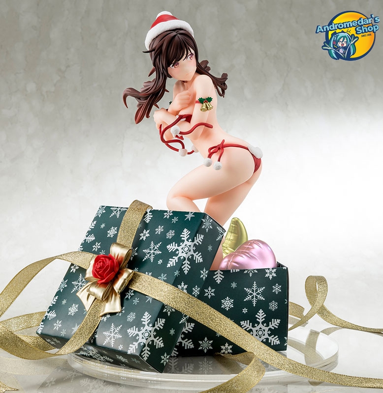 [Hakoiri Musume] Mô hình nhân vật Rent-A-Girlfriend Chizuru Mizuhara Santa Bikini de Fuwamoko Figure 1/6