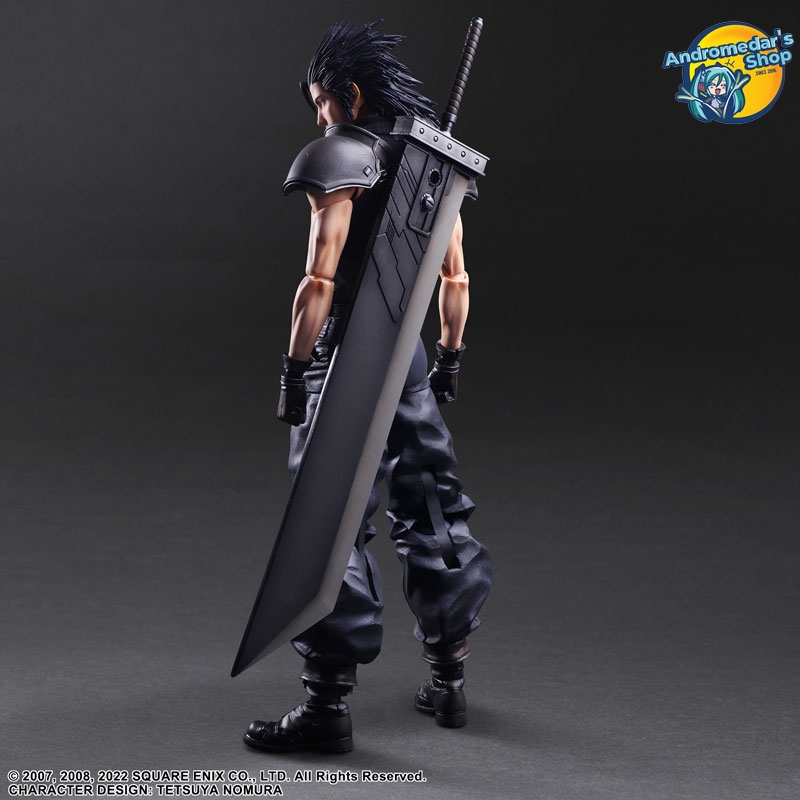 [Square Enix] Mô hình nhân vật Crisis Core: Final Fantasy VII Reunion PLAY ARTS Kai Zack Soldier Class 1st Action Figure