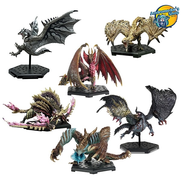 [Capcom] Mô hình quái vật Monster Hunter Figure Builder Model Plus Vol.25 6Pack BOX
